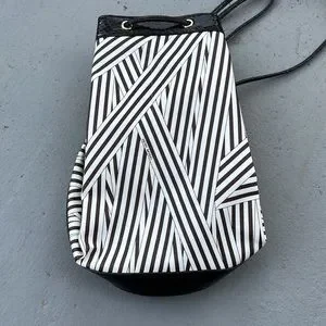 ? Henri Bendel Disturbed Stripe Backpack Signature Henri Bendel Backpacks Deals - New and used pre-owned Finds  main image 4